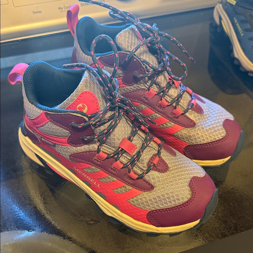 Merrell Kids' Vibrant Purple and Pink Sneakers